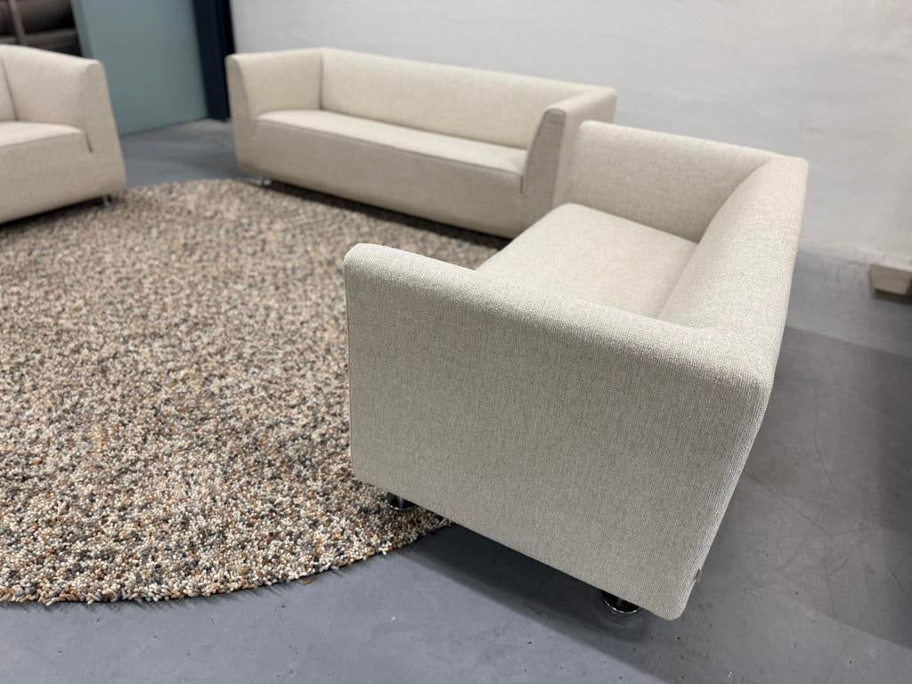 Nieuw Gelderland 4800 2,5 & 2 zits Stof moss Design Bankstel, 150 tot 200 cm, 75 tot 100 cm, Rechte bank, Gelderland