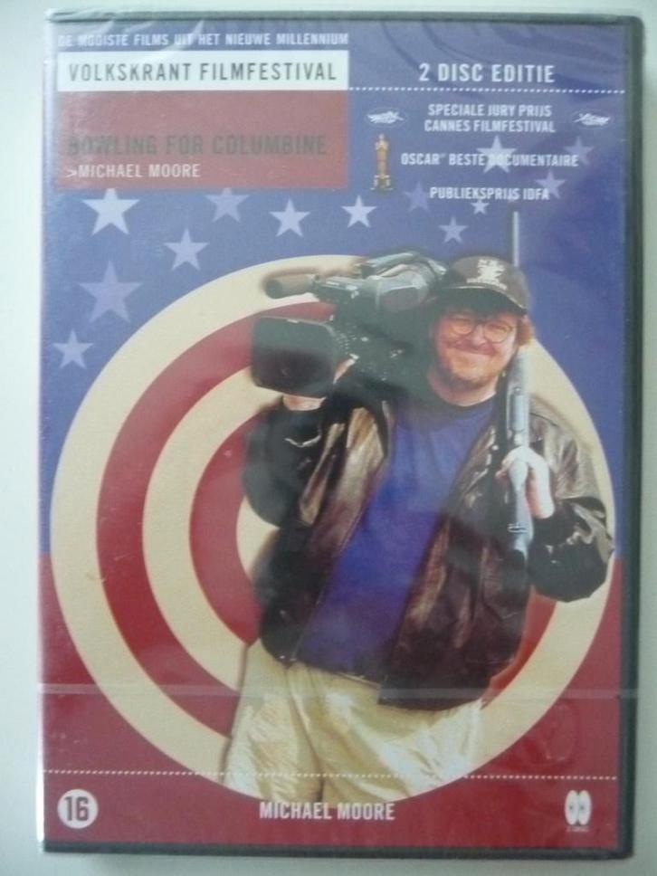 02B: Bowling for columbine (2 dvd's, in plastic), Cd's en Dvd's, Dvd's | Drama, Nieuw in verpakking, Alle leeftijden, Ophalen of Verzenden