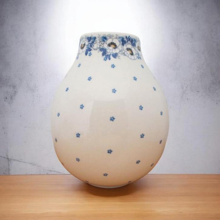 Bunzlau Castle Vaas 2515, 25 cm, 4.4 Liter, 1e kwaliteit, Huis en Inrichting, Woonaccessoires | Vazen, Nieuw, Blauw, Minder dan 50 cm