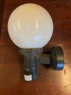 Steinel - Buitenlamp Bol - Retro - met bewegingssensor, Tuin en Terras, Buitenverlichting, Kunststof, Gebruikt, Wandlamp, Ophalen of Verzenden