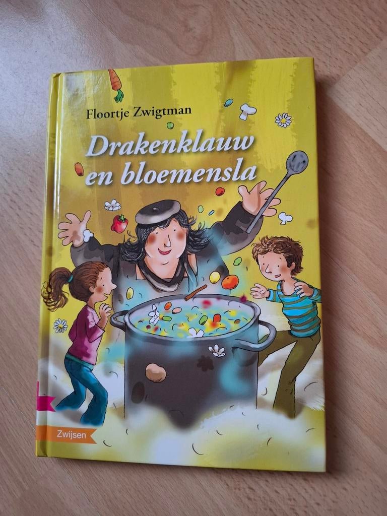 Floortje Zwigtman Drakenklauw en bloemensla, Boeken, Ophalen of Verzenden, Zo goed als nieuw, Fictie algemeen