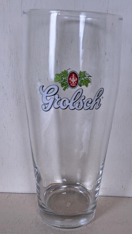 Grolsch Bierglas type Prins 0,5L met logo 6, Verzamelen, Biermerken, Gebruikt, Glas of Glazen, Grolsch, Ophalen of Verzenden