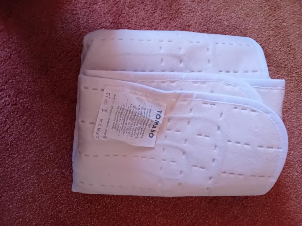 TOMADO Elektrische Warmtedeken/Onderdeken, Ophalen of Verzenden, Gebruikt, Overige typen