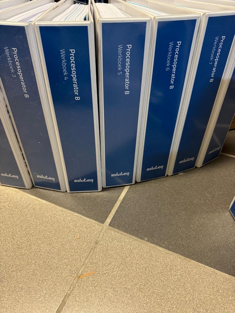 Werkboeken/klappers voor opleiding Vapro-B (Nieuw), Ophalen, Nieuw, MBO