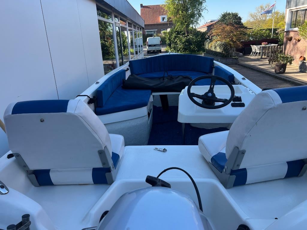 Ryds 435 + Honda BF20 + PEGA Trailer, Watersport en Boten, Ophalen, 10 tot 30 pk, Honda, Honda