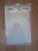 Carlijn Design - CDSC-0027 Stencil "A6 Regendruppels", Ophalen of Verzenden, Zo goed als nieuw, Overige thema's, Overige typen