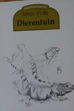 TEKENEN; Teken in de dierentuin, Verzenden, Zo goed als nieuw, Boek of Gids