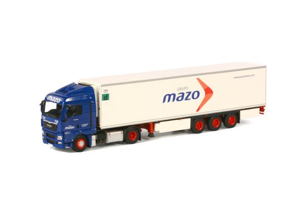 Grupo Mazo - MAN TGX met Koeloplegger - WSI 1:50, Ophalen of Verzenden, Nieuw, Bus of Vrachtwagen, Wsi