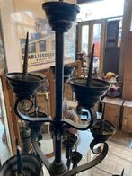 Grote Franse smeedijzeren kandelaar kerkkandelaar, Ophalen