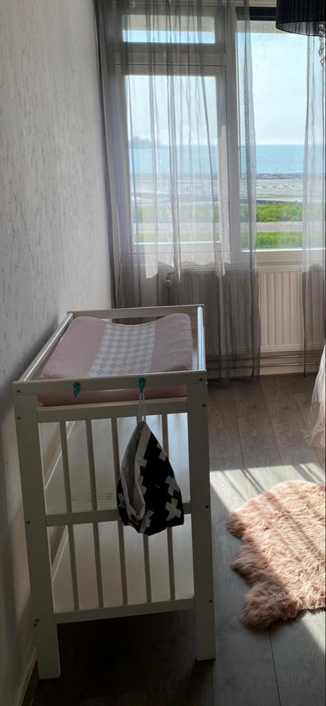 Commode met aankleedkussen IKEA Gulliver, Kinderen en Baby's, Kinderkamer | Commodes en Kasten, Gebruikt, Commode, 90 tot 105 cm