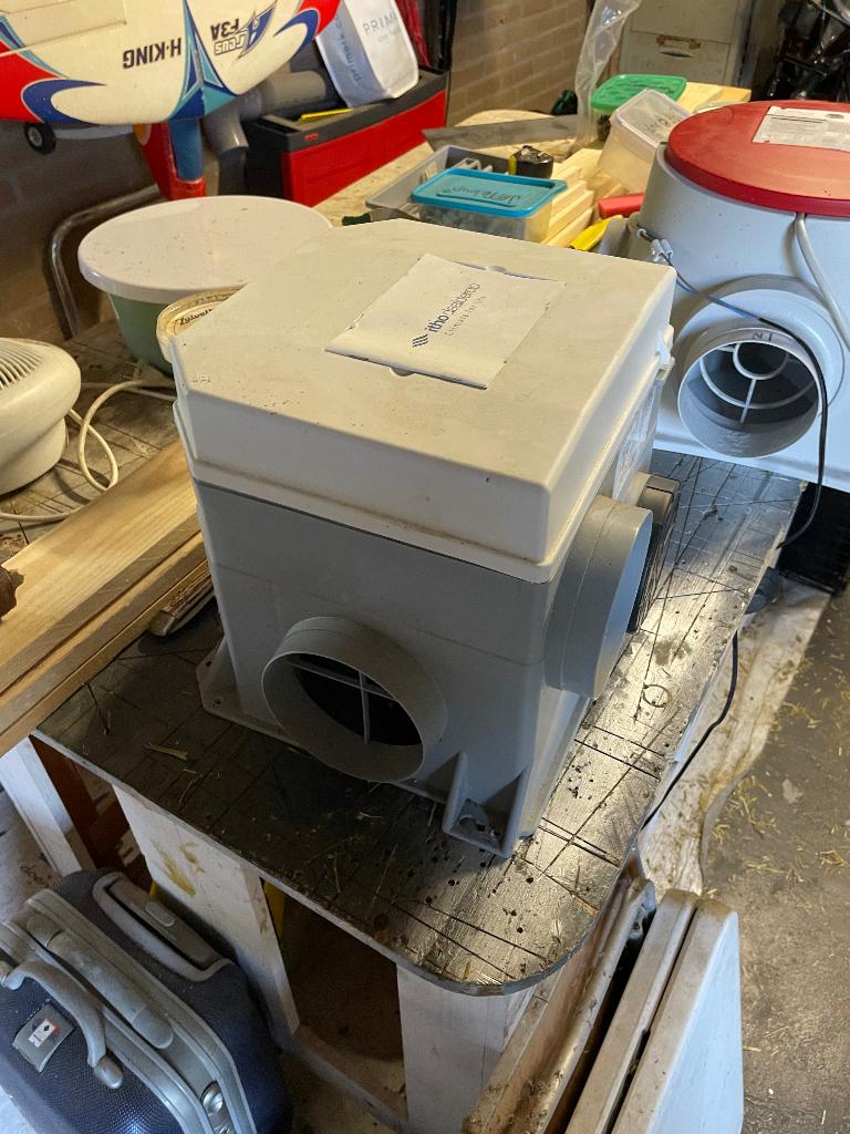 Afzuiging, Ophalen, Gebruikt, Afzuiger