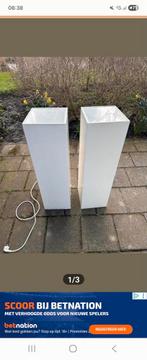 MDF zuilen met verlichting, Ophalen of Verzenden