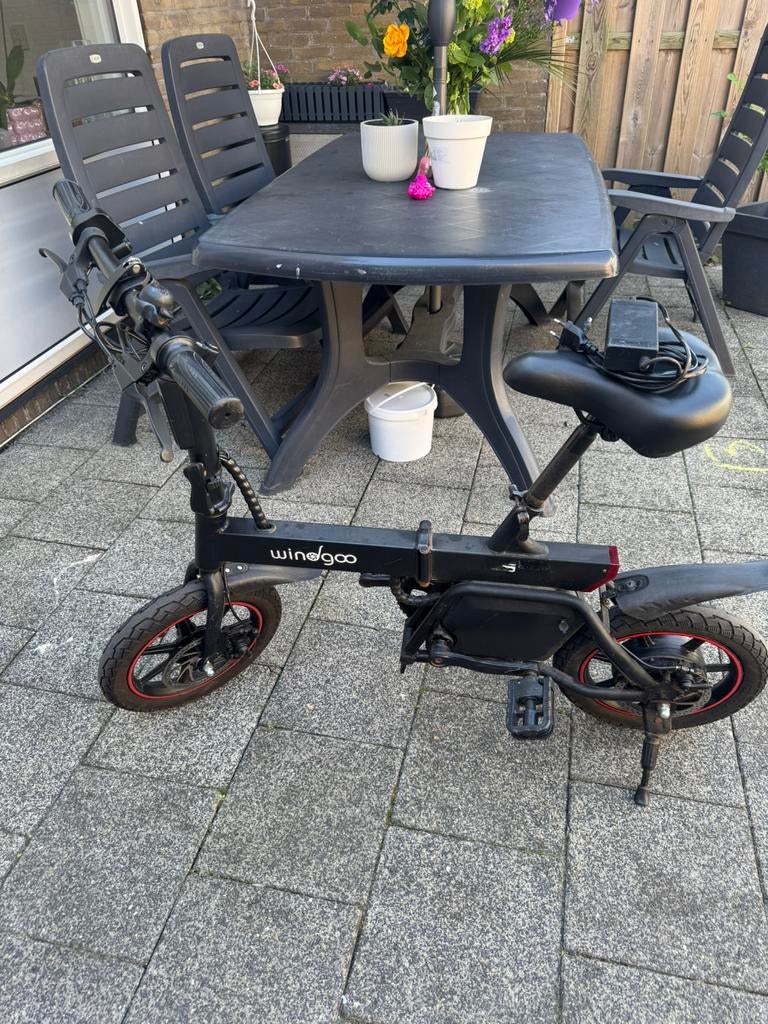Windgoo opvouwbare elektrische fiets, Minder dan 47 cm, Ophalen of Verzenden, Gebruikt, Overige merken