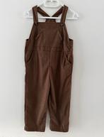 Bruine corduroy tuinbroek lange salopette donkerbruin 74/80, Ophalen of Verzenden, Nieuw, Jongetje of Meisje, Broekje