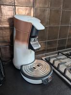 Philips Senseo Original Plus Koffiepadapparaat Wit/Koper, Gebruikt, Koffiemachine, Ophalen of Verzenden, 2 tot 4 kopjes