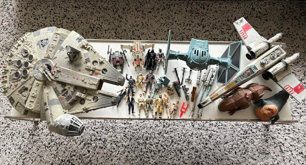 Star Wars collectie Hasbro, Tonka, vintage, Ophalen of Verzenden, Gebruikt