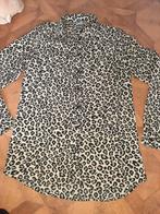 Blouse met luipaardprint Maat 38, Ophalen of Verzenden, Zo goed als nieuw, Maat 38/40 (M), Bruin