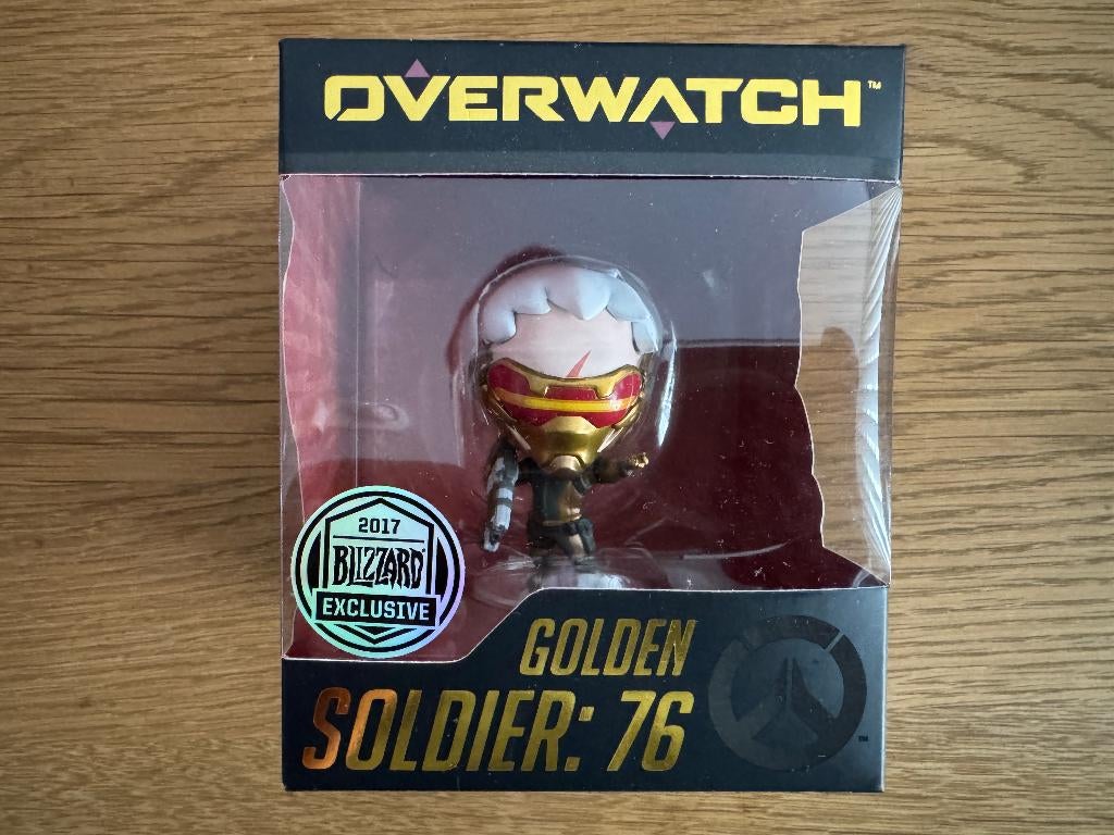 Overwatch - Golden Soldier 76 - Blizzard Exclusive 2017, Ophalen of Verzenden, Nieuw
