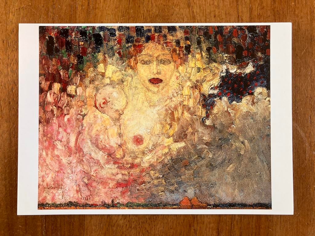 Kees van Dongen - Guus en Dolly, moeder en kind (1905), Verzamelen, Ophalen of Verzenden, 1980 tot heden, Ongelopen, Kinderen