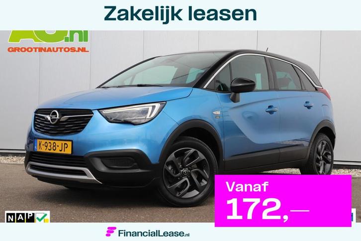 Opel Crossland X 1.2 Turbo Edition 2020 110PK Navigatie LED, Auto's, Opel, Bedrijf, Lease, Financial lease, Crossland X, ABS, Airbags