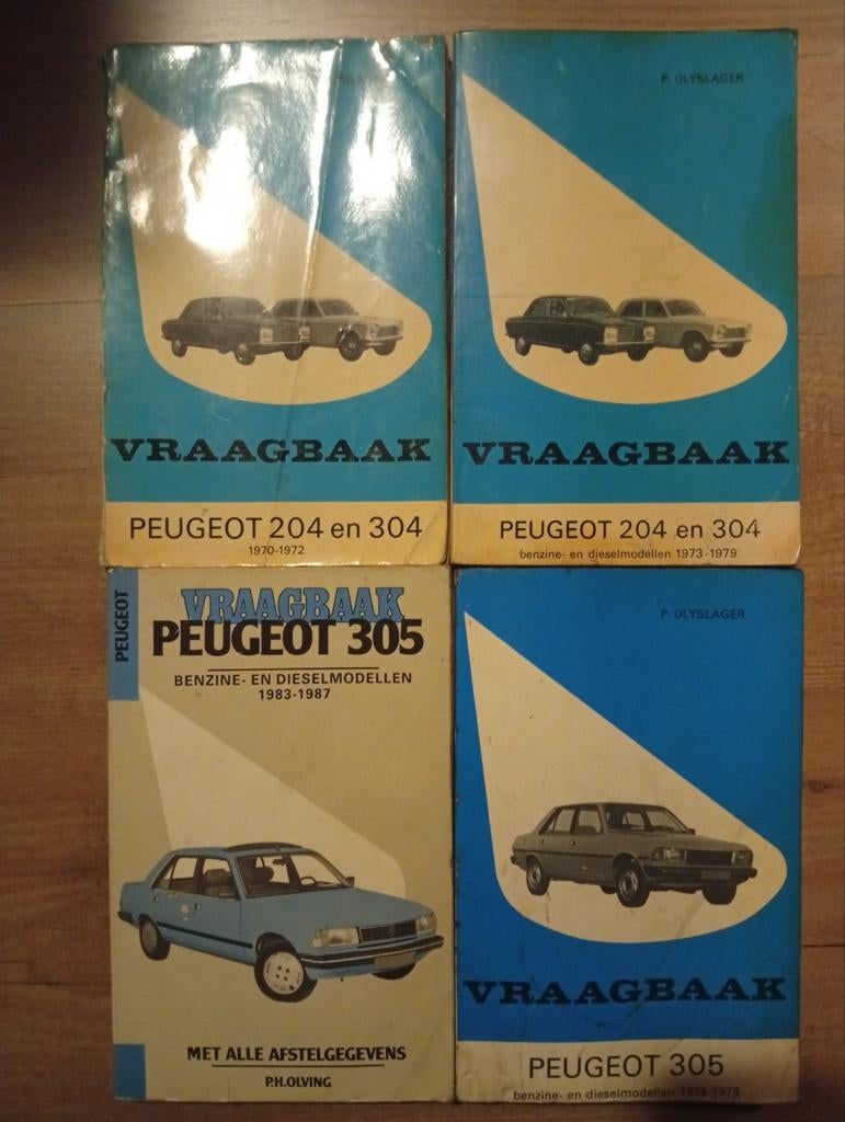 4x verschillende Vraagbaak boeken Peugeot!, Boeken, Auto's | Boeken, Ophalen of Verzenden, Gelezen, Peugeot