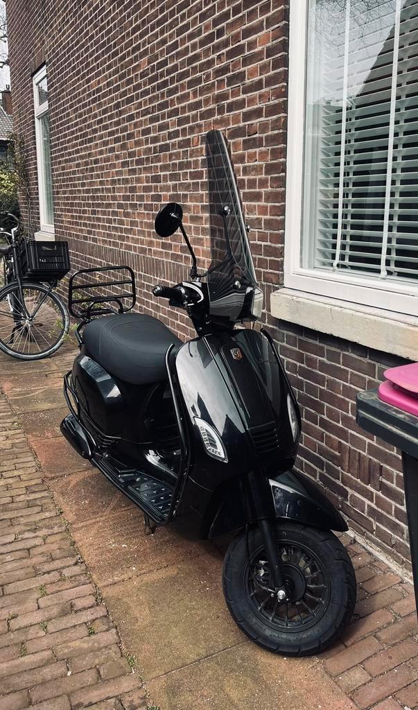 La Souris Geel kenteken, Fietsen en Brommers, Brommeronderdelen | Scooters, Gebruikt, Overige merken, Overige typen, Ophalen