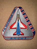 RNLAF F-16 Solo Display Team Embleem, Verzenden, Luchtmacht, Nederland, Embleem of Badge