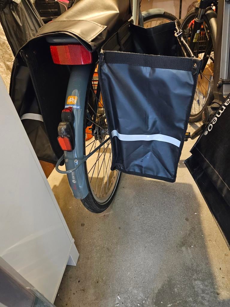 Willex Dubbele Fietstas, Ophalen