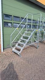 Bordestrap Platformtrap boottrap 7 treden 152 cm Zarges, Ophalen, Gebruikt, Trap, Minder dan 2 meter