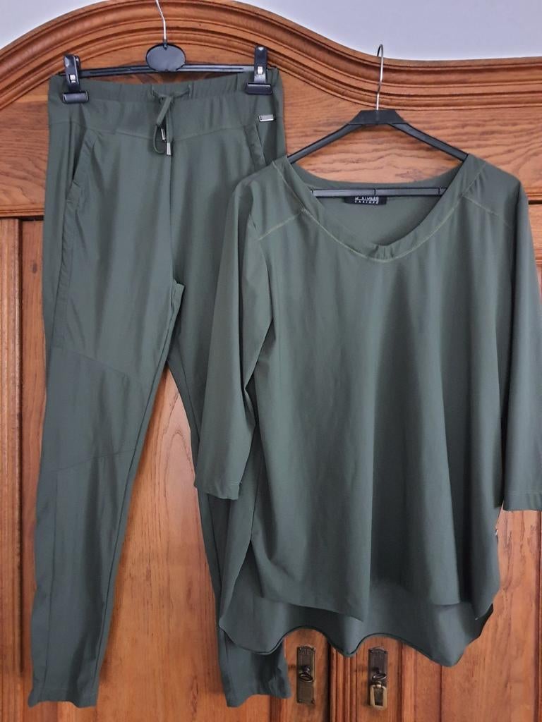 Nieuw D'Etoiles Casiopé travel broek en shirt Kaki groen, Ophalen of Verzenden, Nieuw, Groen, Lang