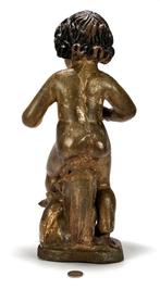 6. Barok houten beeld putto - Duitsland, 18e eeuw, Ophalen of Verzenden