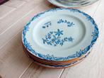 6 ontbijtborden Rorstrand Ostindia East Indies Sweden, Ophalen of Verzenden, Zo goed als nieuw, Bord(en), Overige stijlen