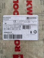 Rockwool isolatie, 4 tot 8 cm, Steenwol, Ophalen of Verzenden, Zo goed als nieuw