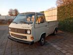 Volkswagen T3 / T25 Pick-up 2.1 benzine 5 bak, Auto's, Beige, Handgeschakeld, 2109 cc, Transporter