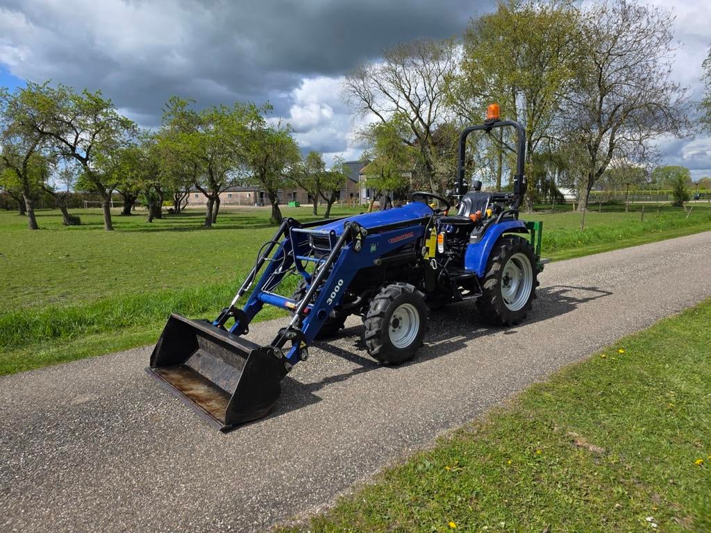 Farmtrac 26 HST met voorlader marge., Overige merken, Gebruikt, 2500 tot 5000, Ophalen of Verzenden