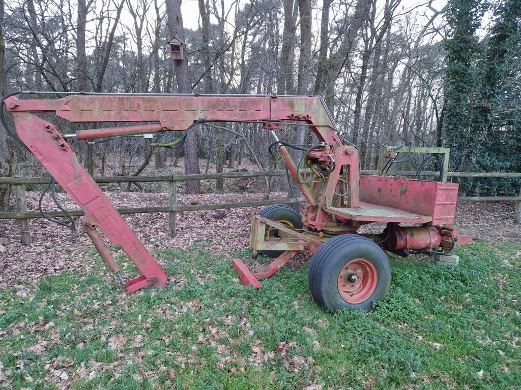 Te koop getrokken kraan., Ophalen, Gebruikt