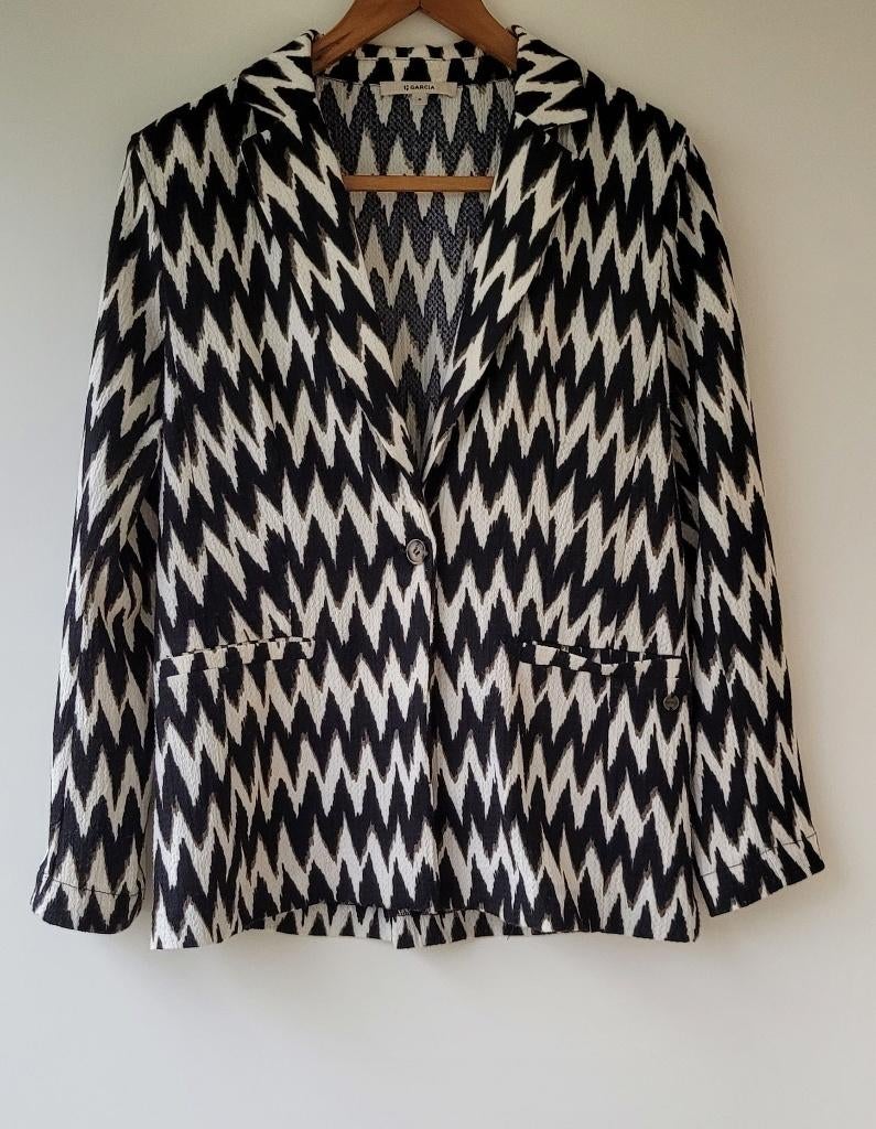 Garcia blazer, Zwart, Ophalen of Verzenden, Jasje, Maat 36 (S)