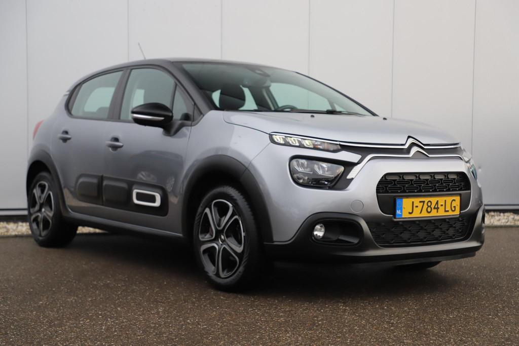 Citroen C3 1.2 PureTech Feel Navigatie Carplay Android Clima, Auto's, Citroën, Voorwielaandrijving, 83 pk, Euro 6, 1199 cc