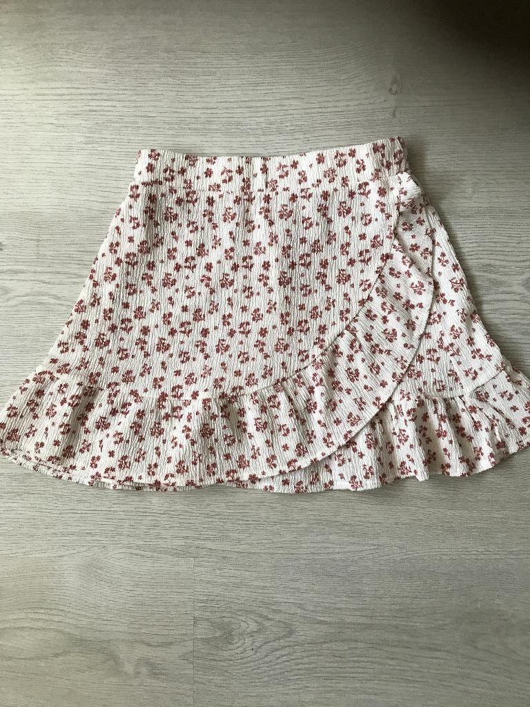 rokje (Hema) overslaglook 146/152, Kinderen en Baby's, Kinderkleding | Maat 146, Zo goed als nieuw, Meisje, Jurk of Rok, Ophalen of Verzenden