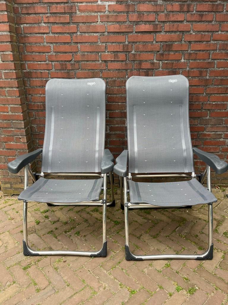 Crespo Kampeerstoel Lichtgewicht - Comfortabel & Compact, Ophalen, Zo goed als nieuw, Campingstoel