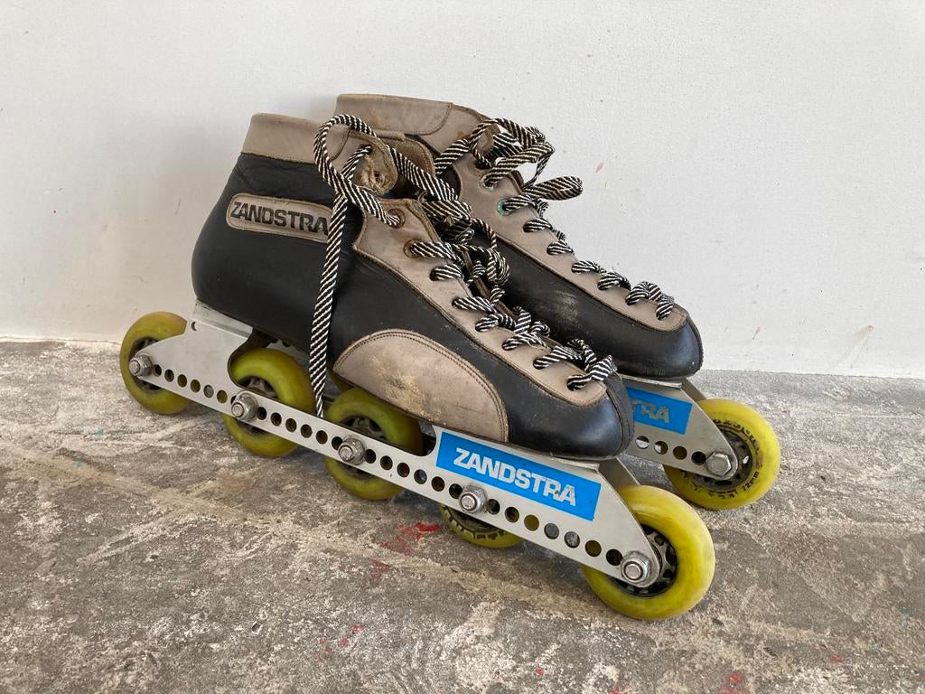 Zandstra skeelers 42, Sport en Fitness, Skeelers, Overige merken, Gebruikt, Inline skates 5 wielen, Heren