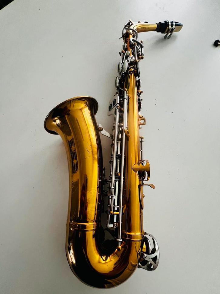 Müller Alt saxofoon - Recent compleet refurbished, Muziek en Instrumenten, Blaasinstrumenten | Saxofoons, Gebruikt, Alt, Met koffer