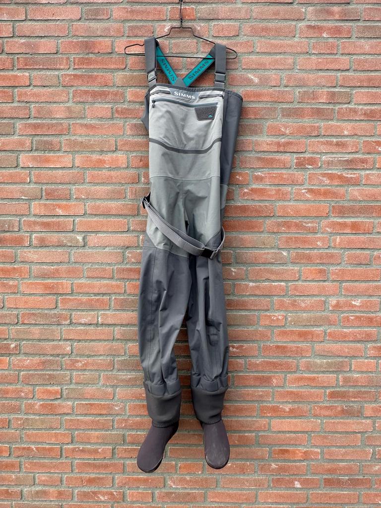 Simms waadpak maat M en Simms waadschoenen maat 38, Watersport en Boten, Ophalen of Verzenden, Zo goed als nieuw, Kleding