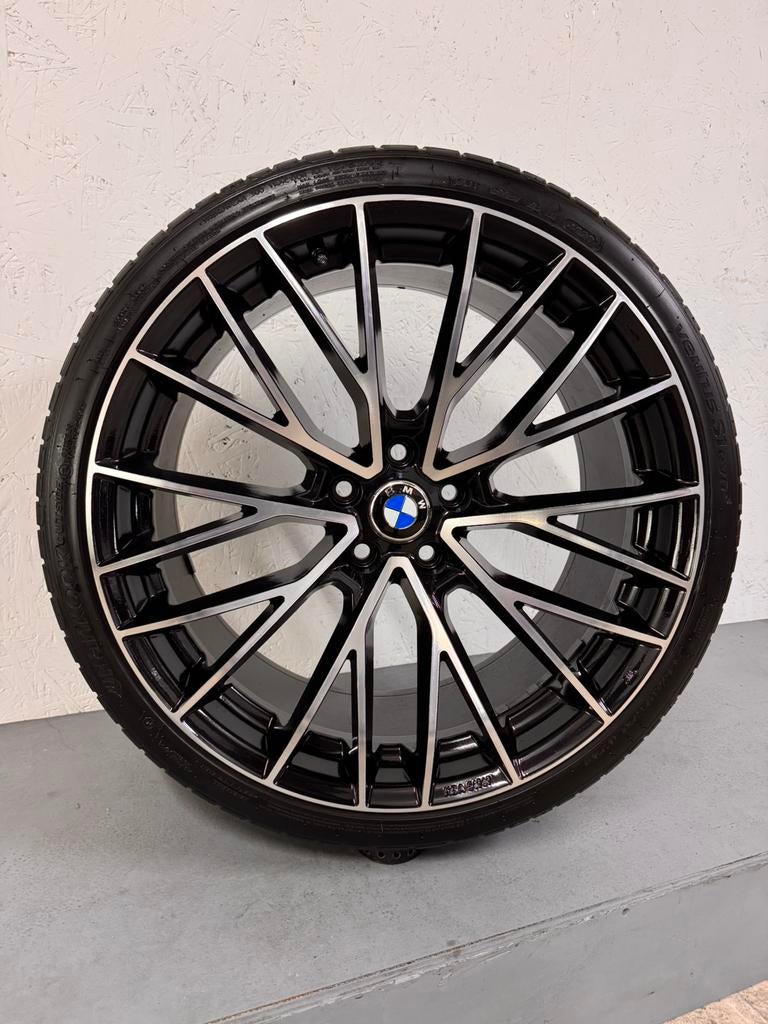 20 inch BMW 3 serie G20 G21 Breedset Hankook zomerbanden, Ophalen, 255 mm, Banden en Velgen, 20 inch