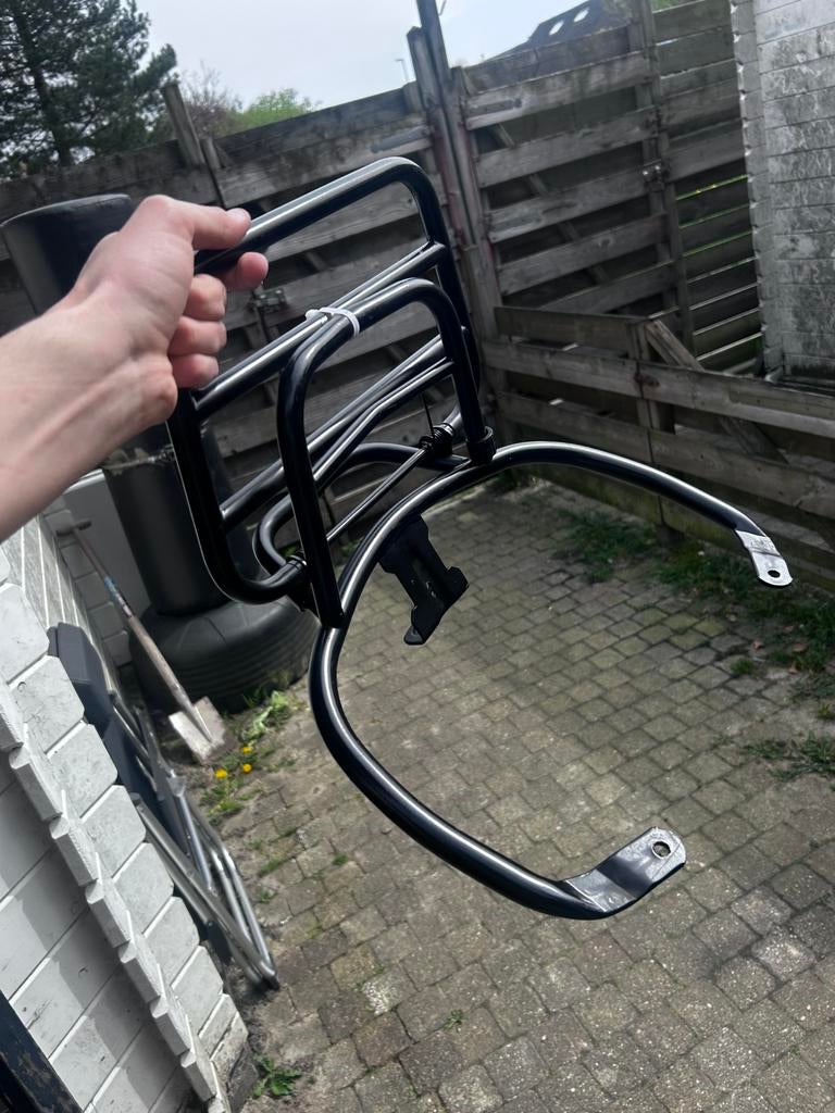 Vespa sprint rekje, Motoren, Ophalen