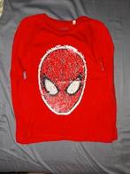 Longsleeve Spider-Man met omkeerbare pailetten maat 128, Ophalen of Verzenden, Zo goed als nieuw, Jongen, Shirt of Longsleeve