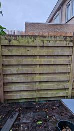 Schutting 13 meter, Ophalen, 6 meter of meer, Hout, 1 tot 2 meter