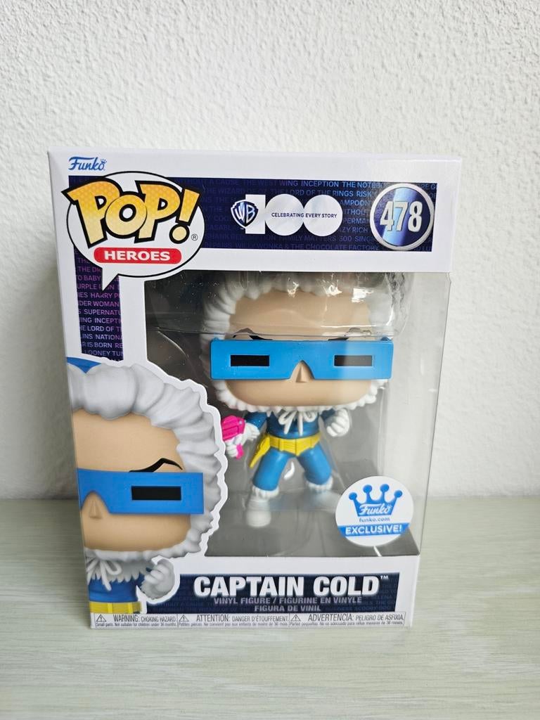 Captain Cold - Warner Bros 100 - Funko Exclusive - 478, Verzamelen, Poppetjes en Figuurtjes, 21 Holborn Viaduct, London, EC1A 2DY
