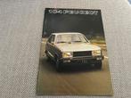 Folder Peugeot 104 1977, Ophalen of Verzenden, Gelezen, Peugeot