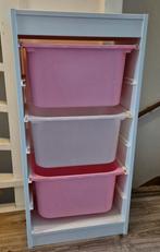 Ikea Trofast kast met opbergbakken - 46x30x94 cm, Kinderen en Baby's, Kinderkamer | Commodes en Kasten, Ophalen, Gebruikt, Minder dan 50 cm